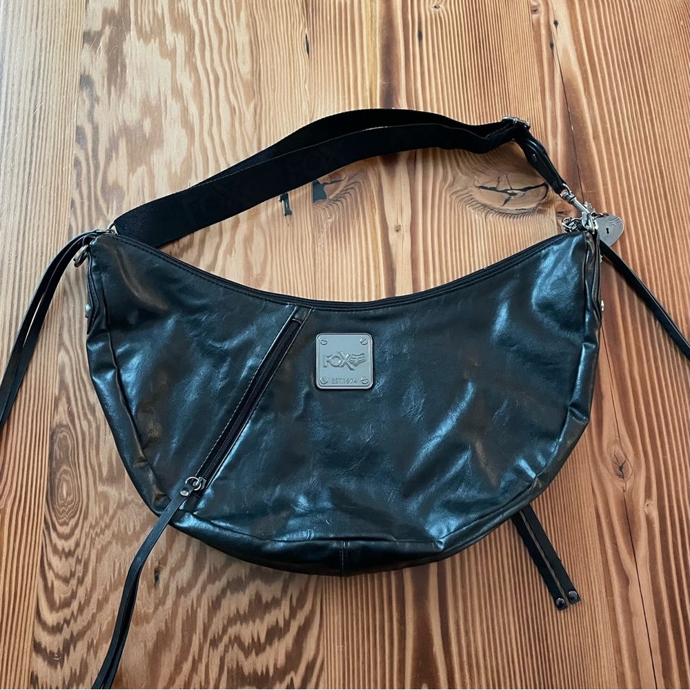 Fox Racing Vegan Leather Hobo Bag
